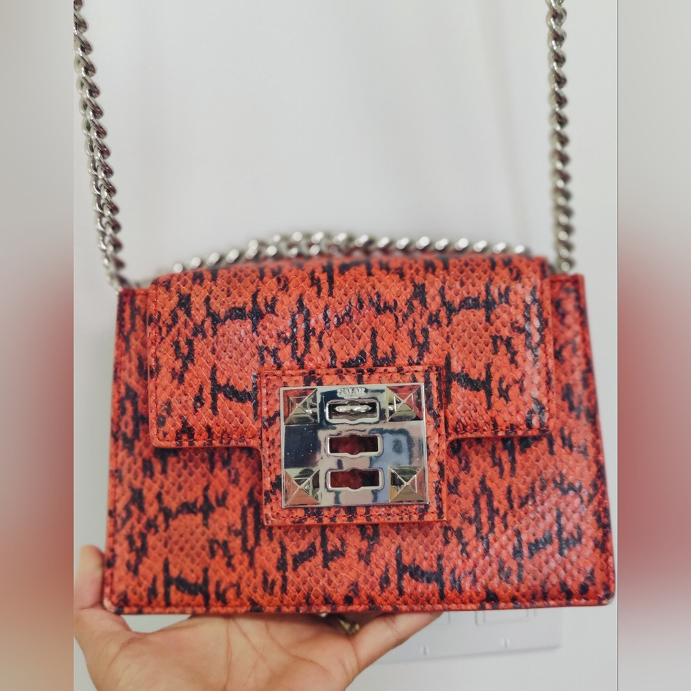 Snake skin Salar small bag